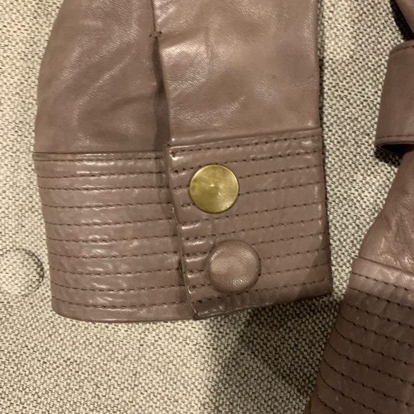Belted Guess leather jacket - Picture 4 of 8